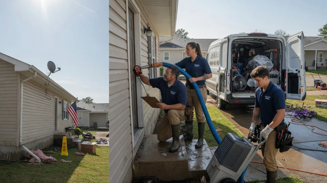 Ceiling Water Damage Restoration in Earling, IA near me
